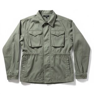Banks Journal Military Field Jacket - Olive Green - Medium